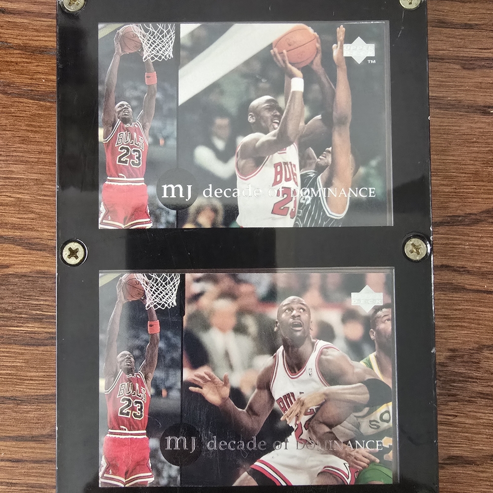 MJ Decade of Dominance Plaque